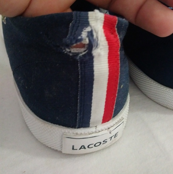 * SOLD!!! * Lacoste Blue Sport Ortholite Size 11 - Picture 4 of 7